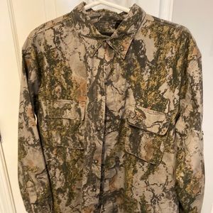 Natural Gear vent back shirt.